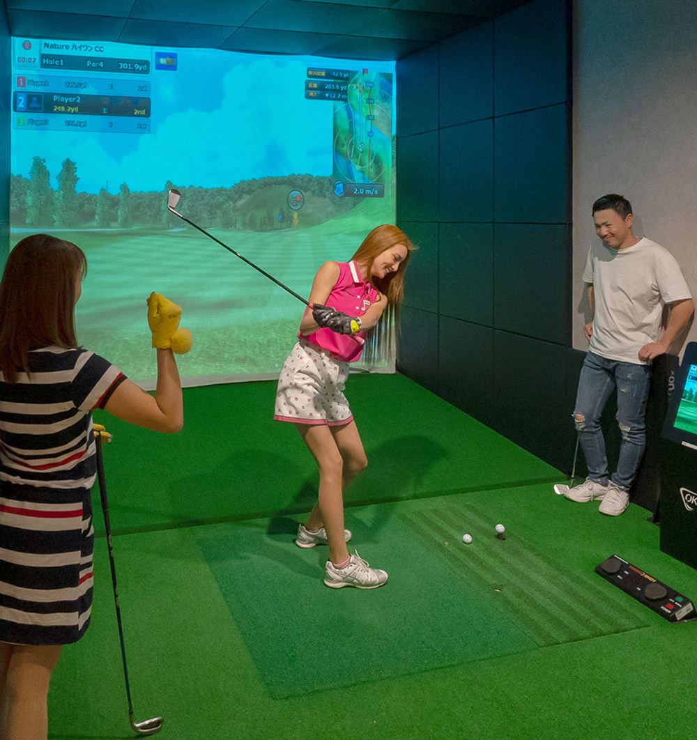 いつでも、ゴルフ Indoor Golf Club